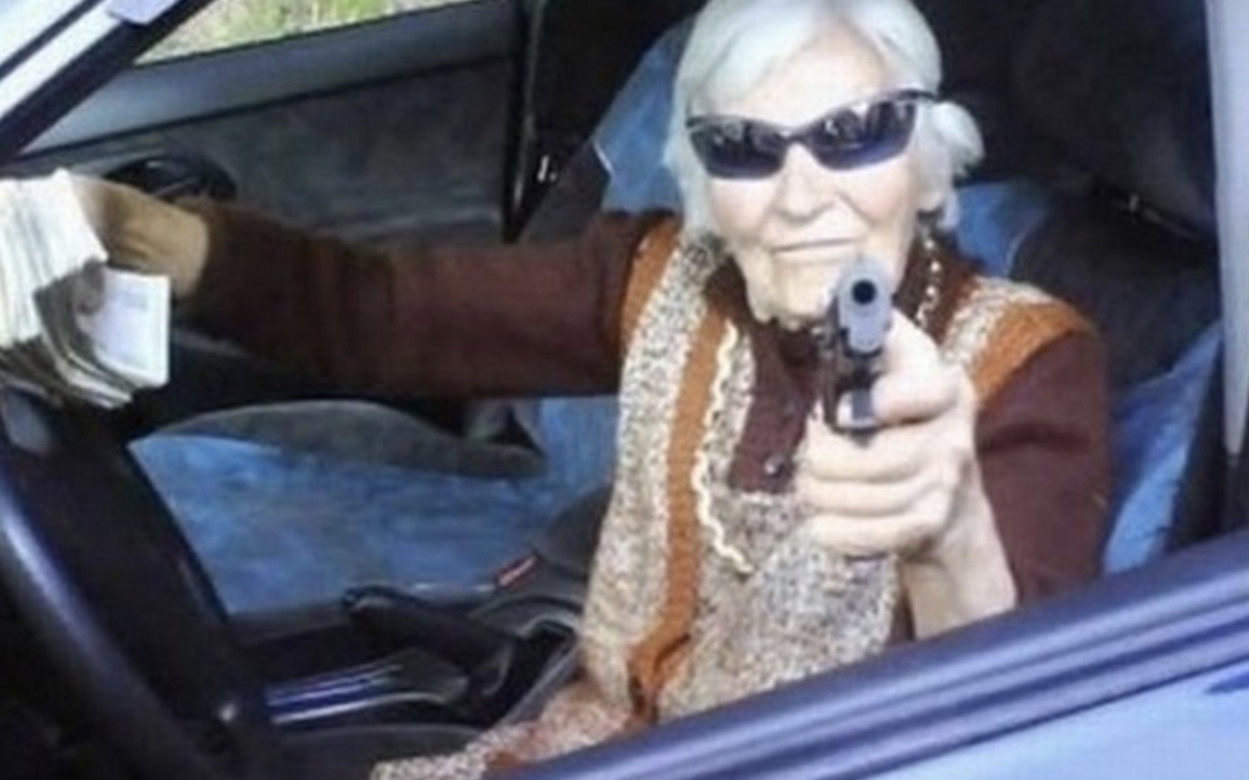 42 Old Ladies Armed to the Dentures 